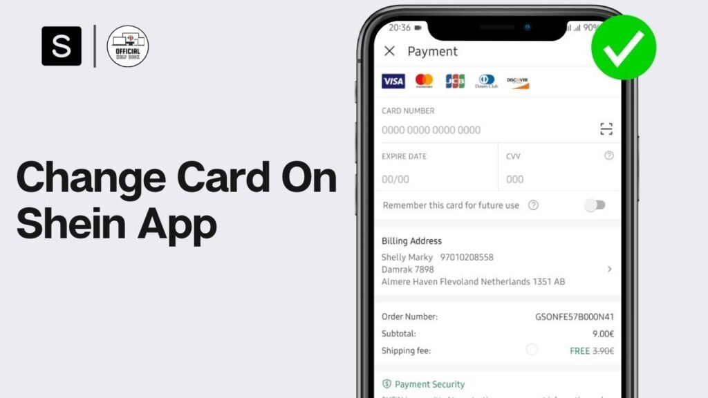 Ultimate Guide: How To Change Card On Shein